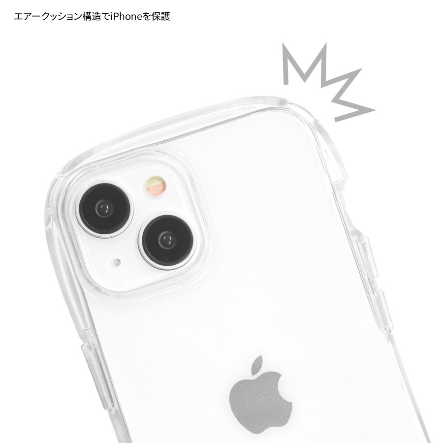 ムーミン iPhone 15 / 14 / 13 対応 クリスタルクリアケース