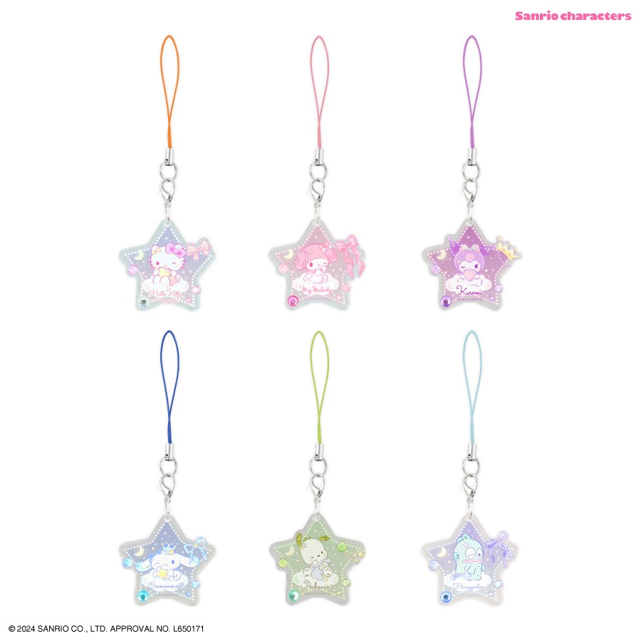 サンリオキャラクターズ モバイルアクリルストラップ