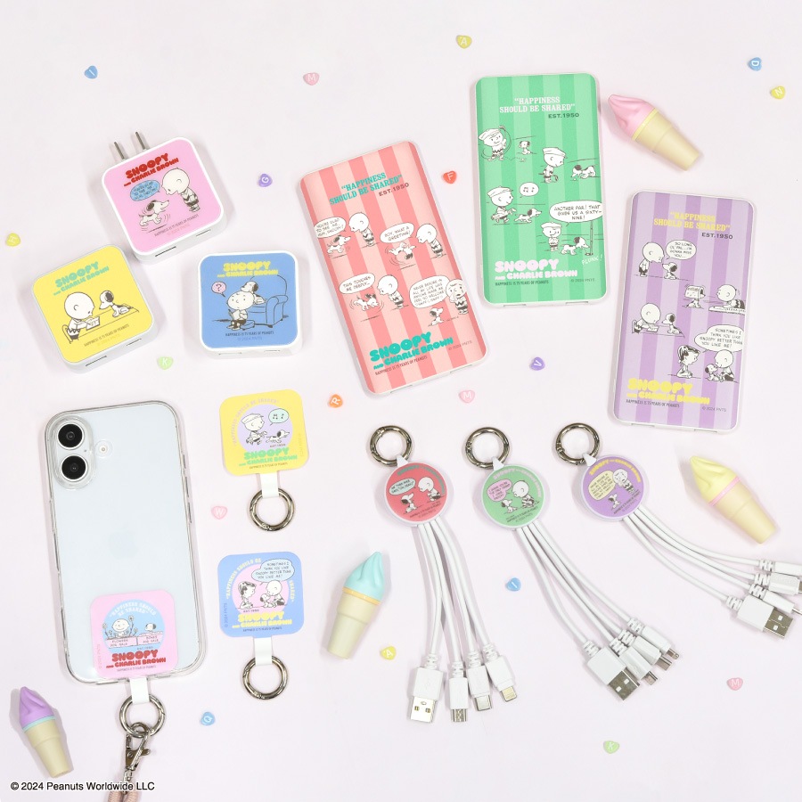 ピーナッツ スヌーピー USB / USB Type-C ACアダプタ