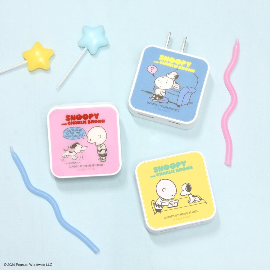 ピーナッツ スヌーピー USB / USB Type-C ACアダプタ