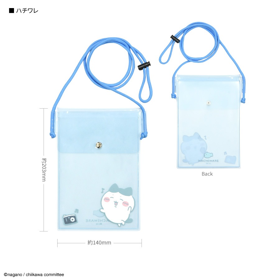 8月上旬発売予定 ちいかわ IIIIpocket Clear スマートフォン
