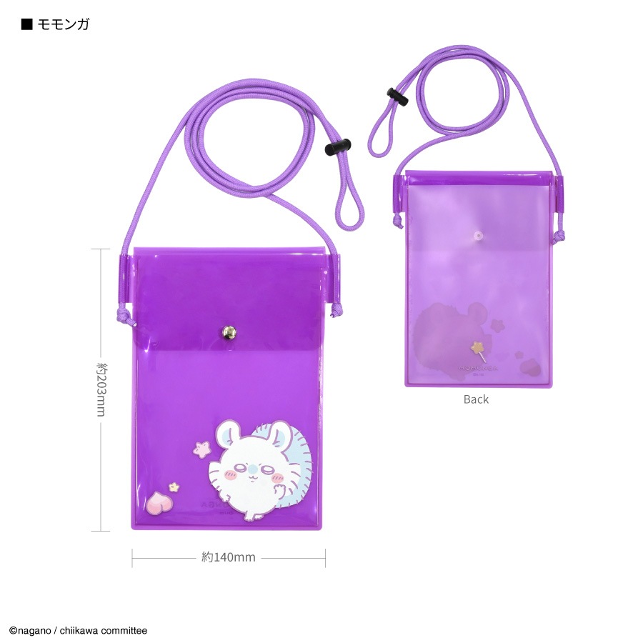 ちいかわ IIIIpocket Clear スマートフォンポーチ | た行,ちいかわ