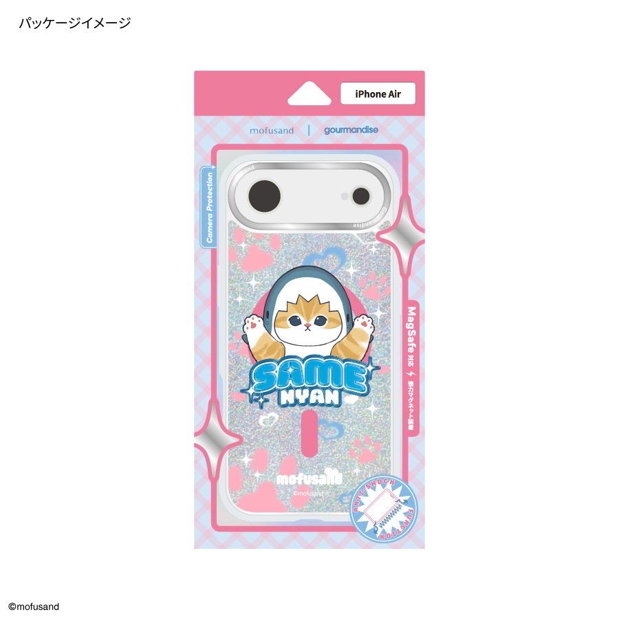 mofusand Camera Frame iPhone Air MagSafe 対応 ケース