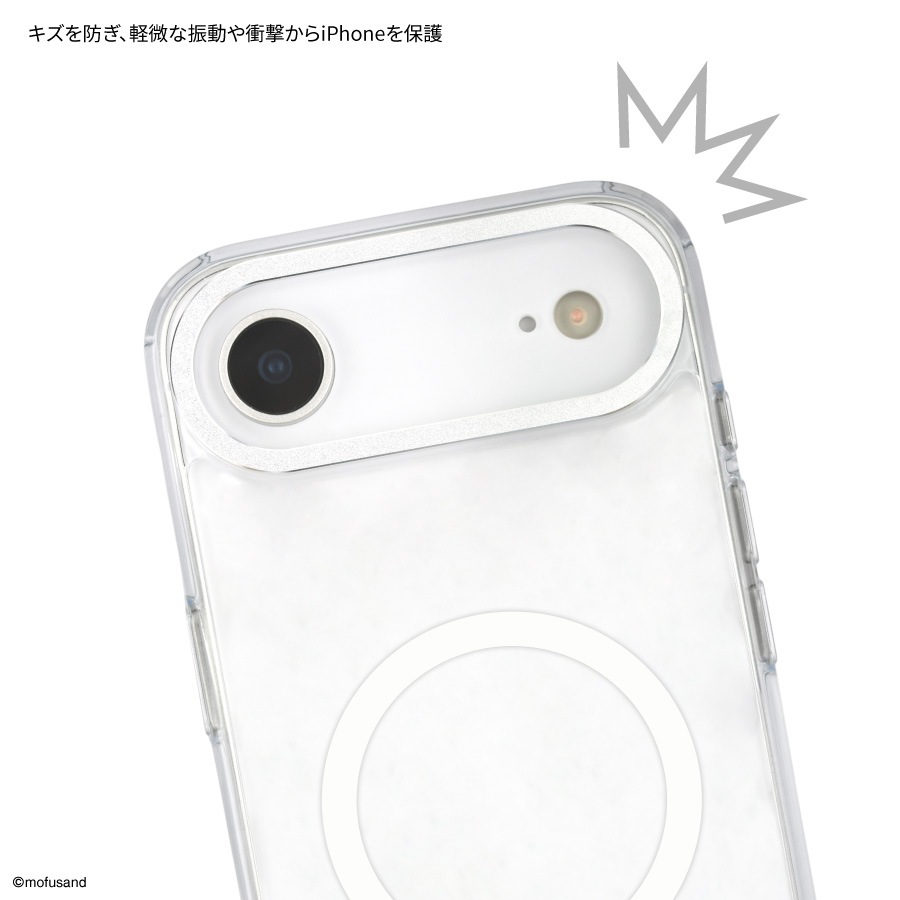mofusand Camera Frame iPhone Air MagSafe 対応 ケース