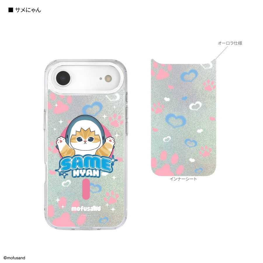 mofusand Camera Frame iPhone Air MagSafe 対応 ケース