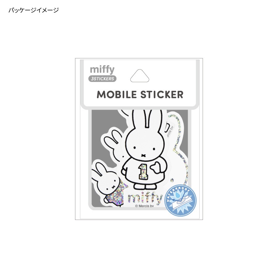 ミッフィー モバイルステッカー | ま行,ミッフィー,スマホアクセサリ
