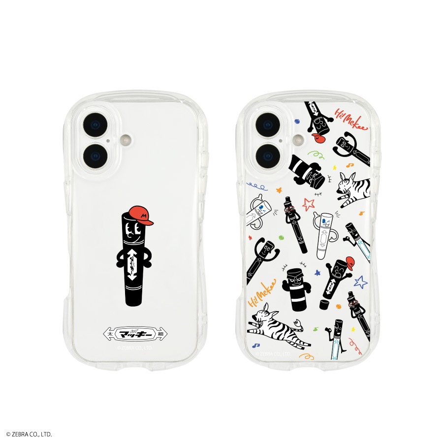 Hi! Mckee iPhone17 対応 クリスタルクリアケース