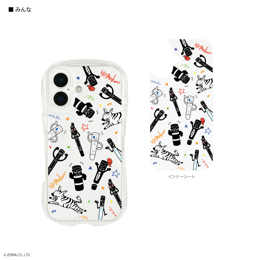 Hi! Mckee iPhone17 対応 クリスタルクリアケース | は行,Hi! Mckee
