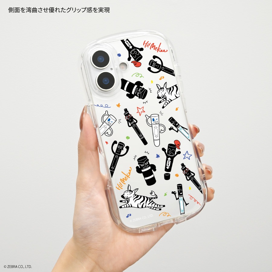 Hi! Mckee iPhone17 対応 クリスタルクリアケース | は行,Hi! Mckee