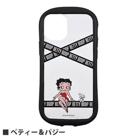 BETTY BOOP(TM) iPhone12 mini対応 ハイブリッドクリアケース