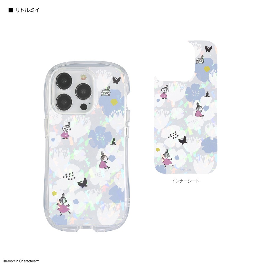ムーミン iPhone 15 Pro 対応 クリスタルクリアケース | ま行,ムーミン
