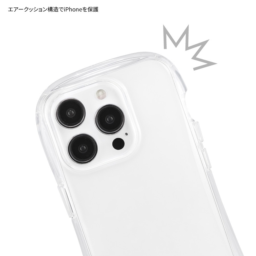 ムーミン iPhone 15 Pro 対応 クリスタルクリアケース