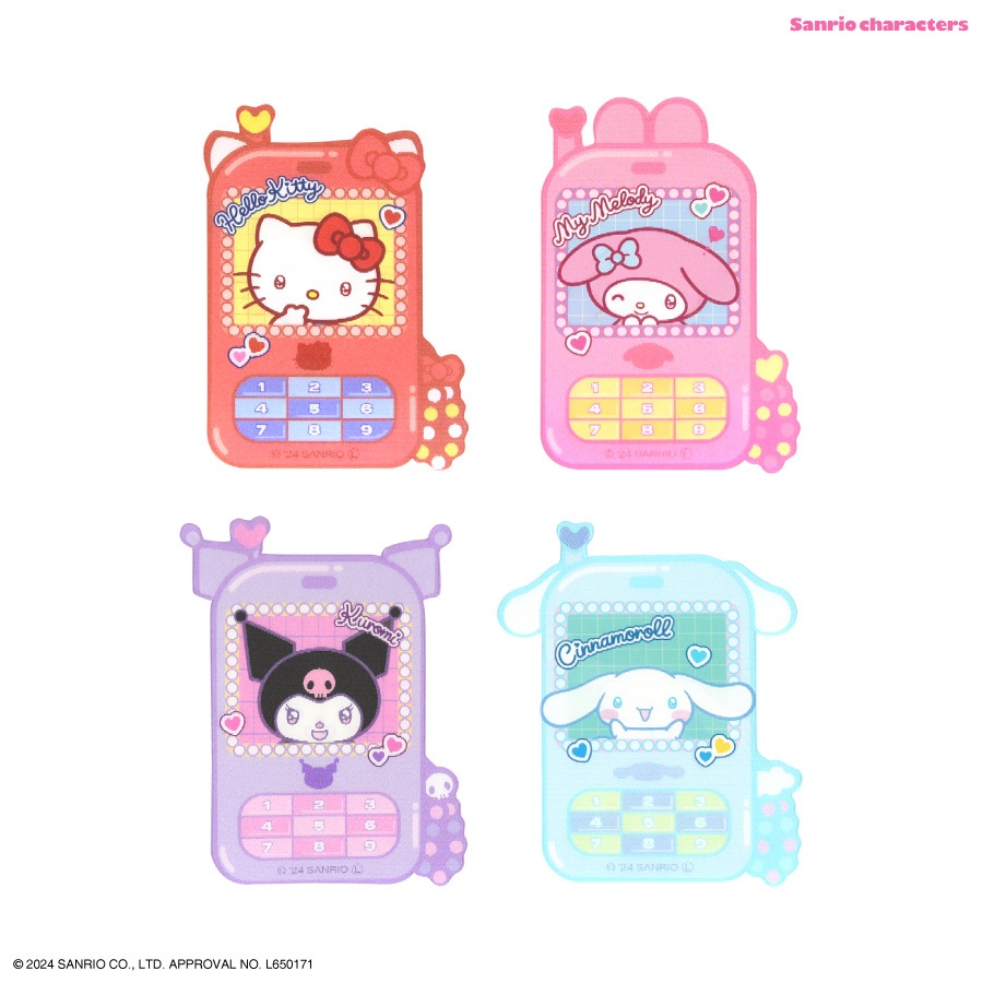 サンリオキャラクターズ 動く！モバイルステッカー