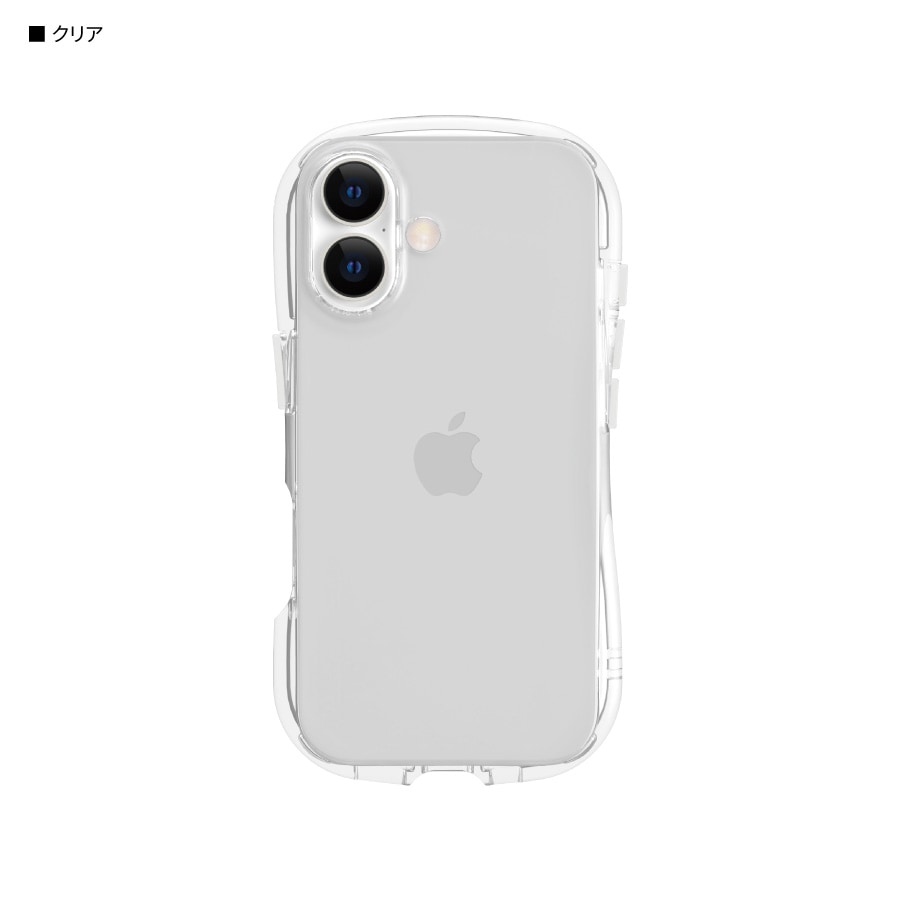 iPhone17 対応 クリスタルクリアケース
