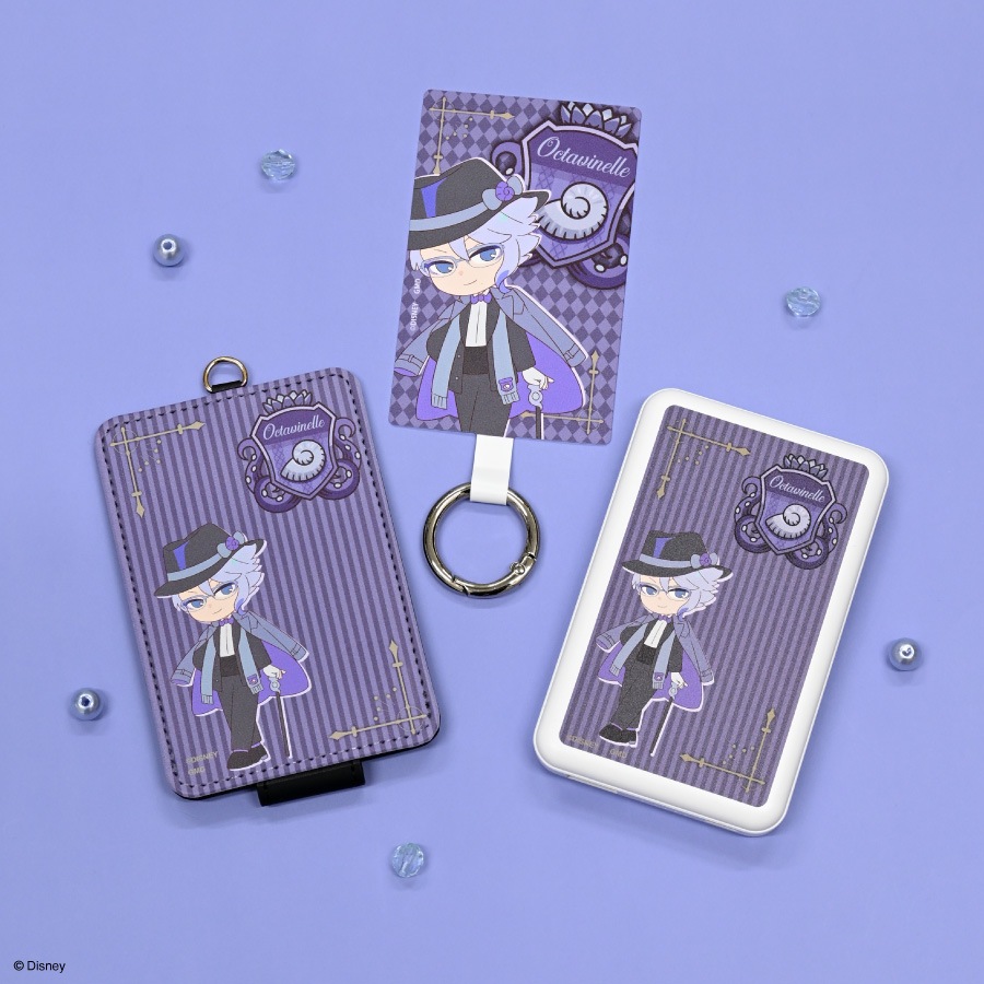 2026年1月下旬発売予定　ディズニー ツイステッドワンダーランド MagSafe 対応 ワイヤレスリチウム充電器 5000mAh