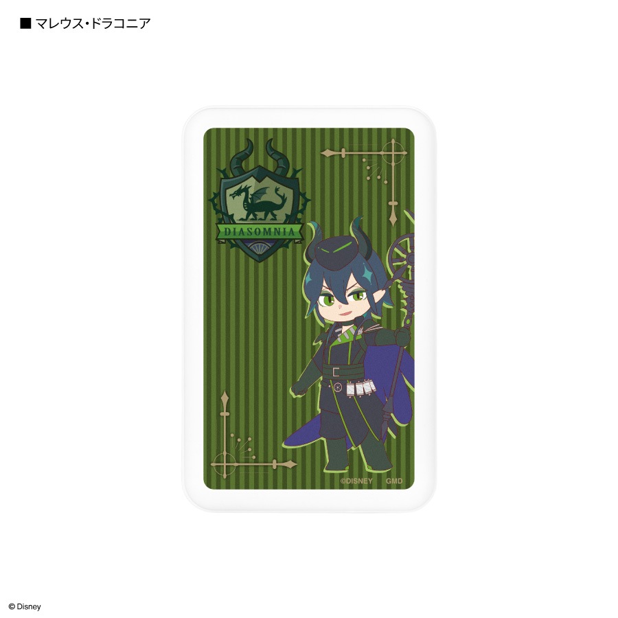 2026年1月下旬発売予定　ディズニー ツイステッドワンダーランド MagSafe 対応 ワイヤレスリチウム充電器 5000mAh