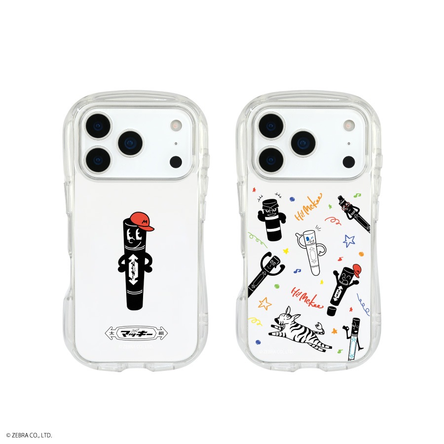 Hi! Mckee iPhone17 Pro 対応 クリスタルクリアケース