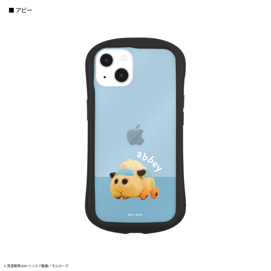 PUI PUI モルカー　iPhone13対応ハイブリッドクリアケース