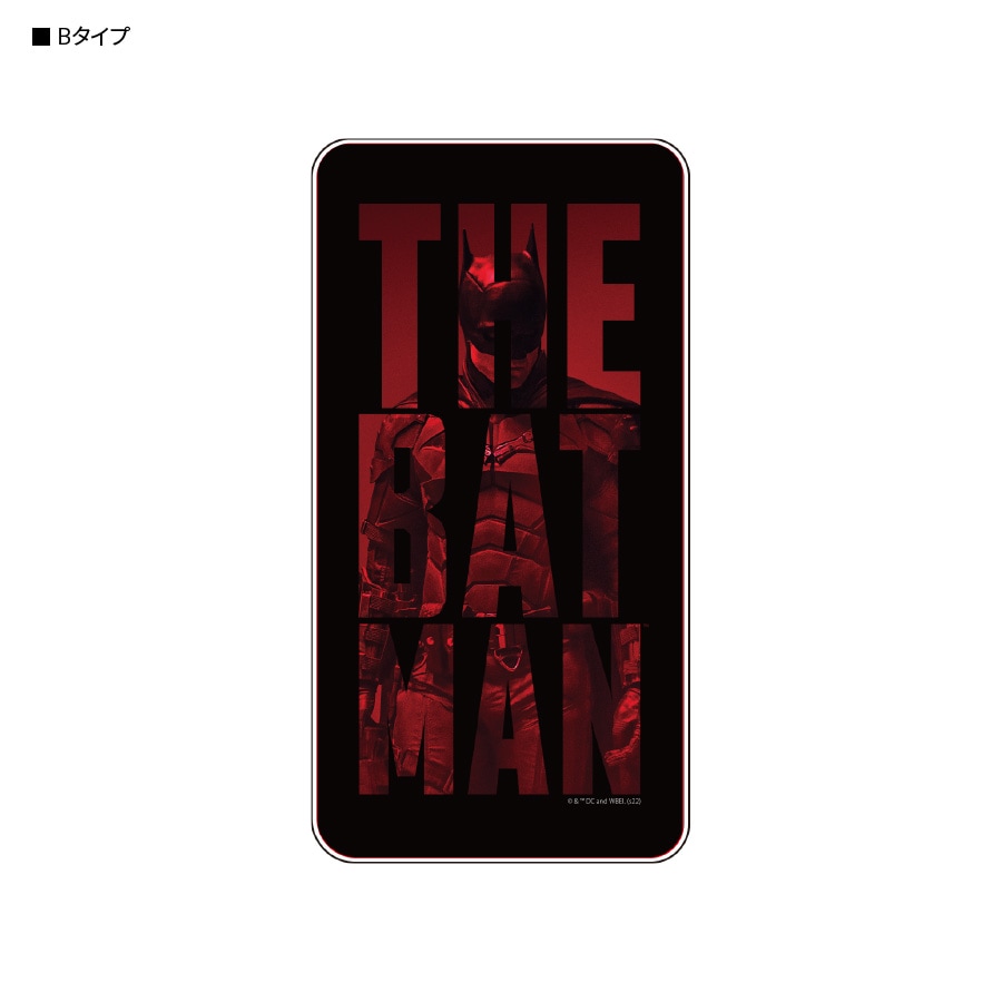 THE BATMAN ／ USB/USB Type-C 4000mAh リチウムイオンポリマー充電器 2.1A