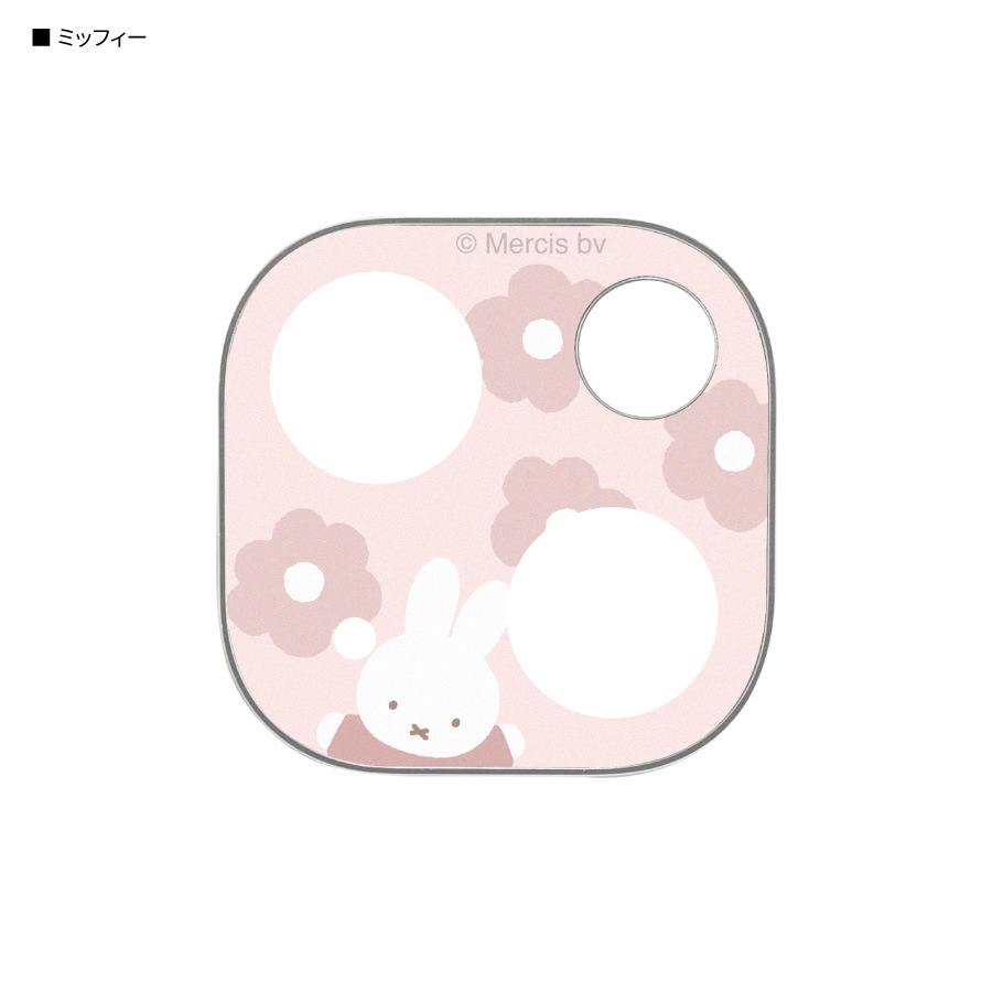 ミッフィー iPhone15 / 15 Plus / 14 / 14 Plus 対応 カメラカバー
