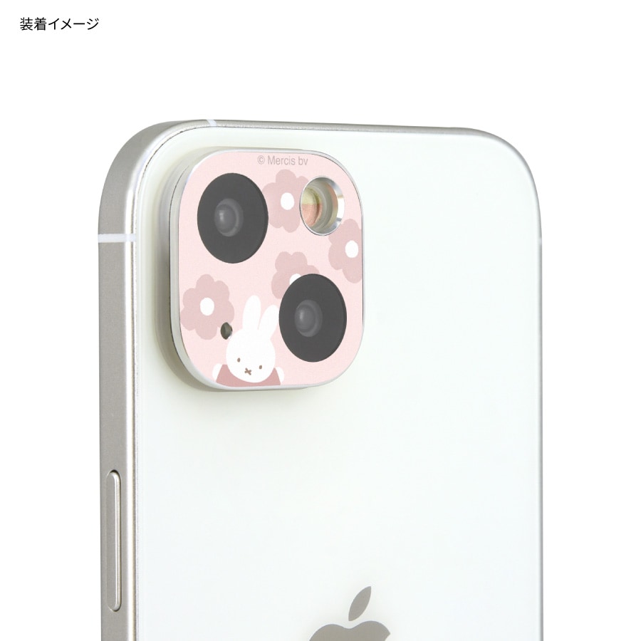 ミッフィー iPhone15 / 15 Plus / 14 / 14 Plus 対応 カメラカバー