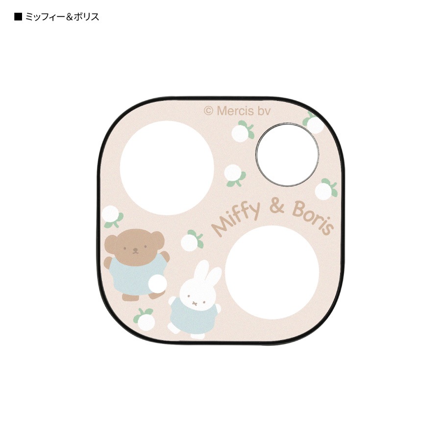 ミッフィー iPhone15 / 15 Plus / 14 / 14 Plus 対応 カメラカバー