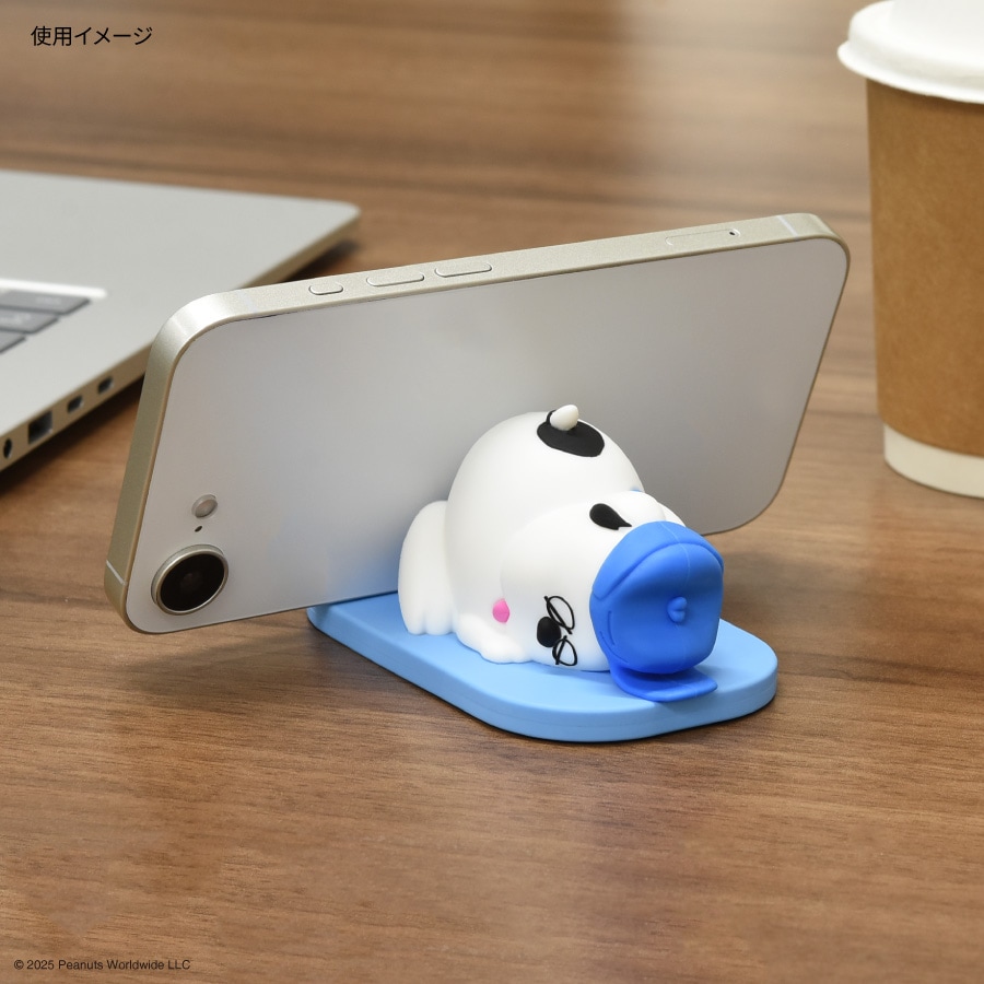 ピーナッツ スヌーピー マスコットモバイルスタンド