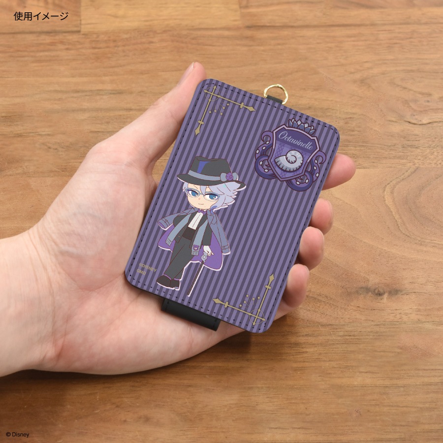 2026年1月下旬発売予定　ディズニー ツイステッドワンダーランド ICカードケース