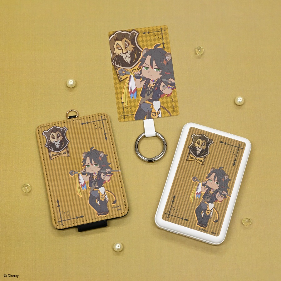 2026年1月下旬発売予定　ディズニー ツイステッドワンダーランド ICカードケース