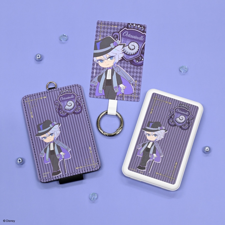 2026年1月下旬発売予定　ディズニー ツイステッドワンダーランド ICカードケース