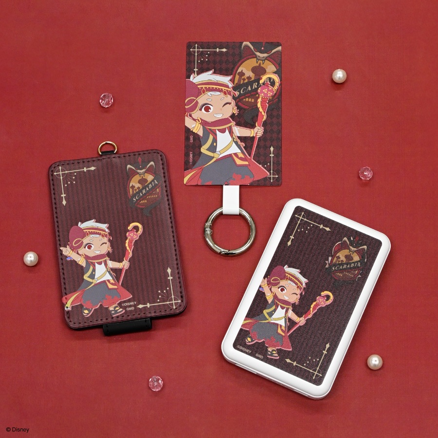 2026年1月下旬発売予定　ディズニー ツイステッドワンダーランド ICカードケース