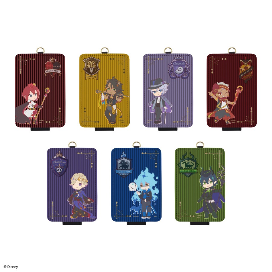 2026年1月下旬発売予定　ディズニー ツイステッドワンダーランド ICカードケース