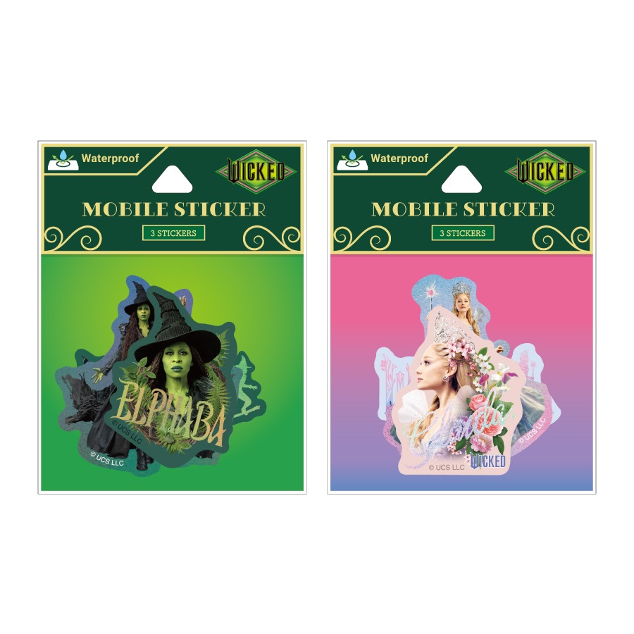 WICKED モバイルステッカー