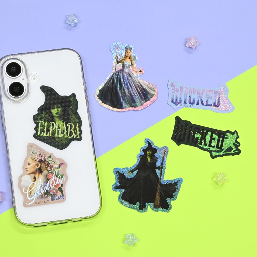 WICKED モバイルステッカー