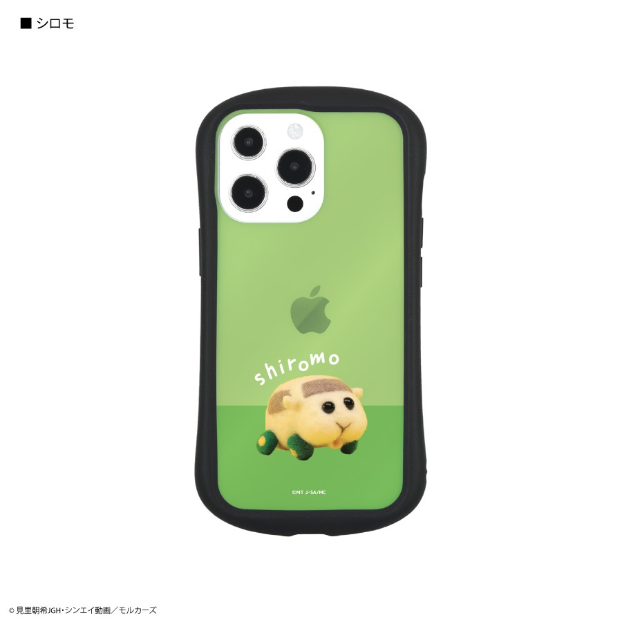 PUI PUI モルカー　iPhone13 Pro対応ハイブリッドクリアケース