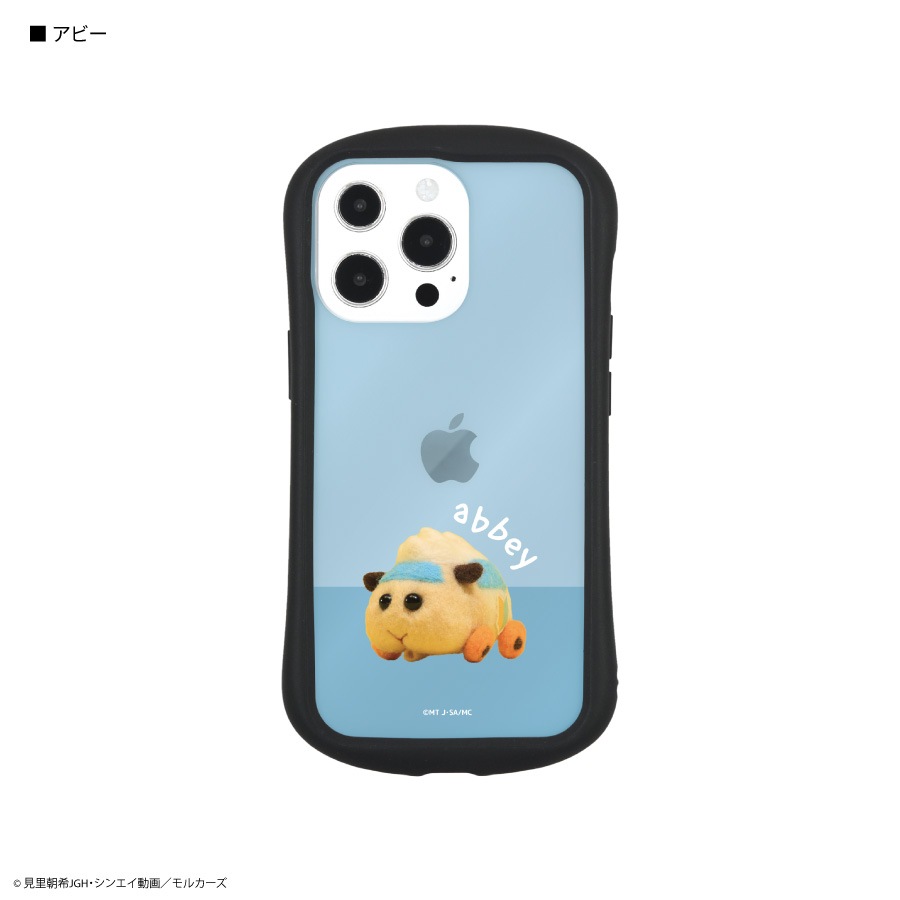 PUI PUI モルカー　iPhone13 Pro対応ハイブリッドクリアケース