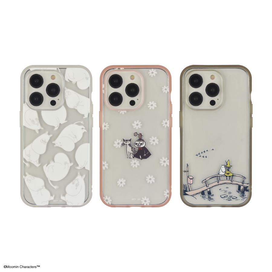 ムーミン IIIIfit Clear iPhone14 Pro / 13 Pro 対応 ケース