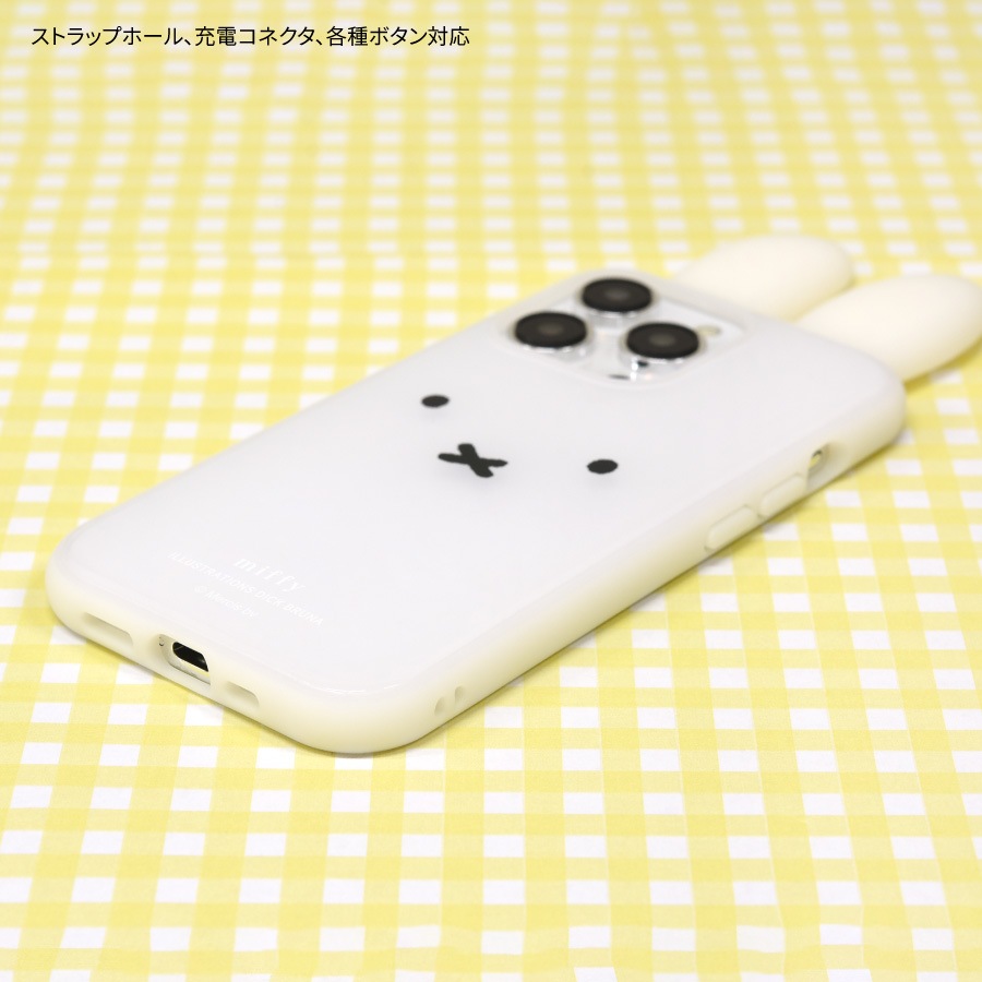 ミッフィー フレーム IIIIfit Clear iPhone15 Pro 対応 ケース