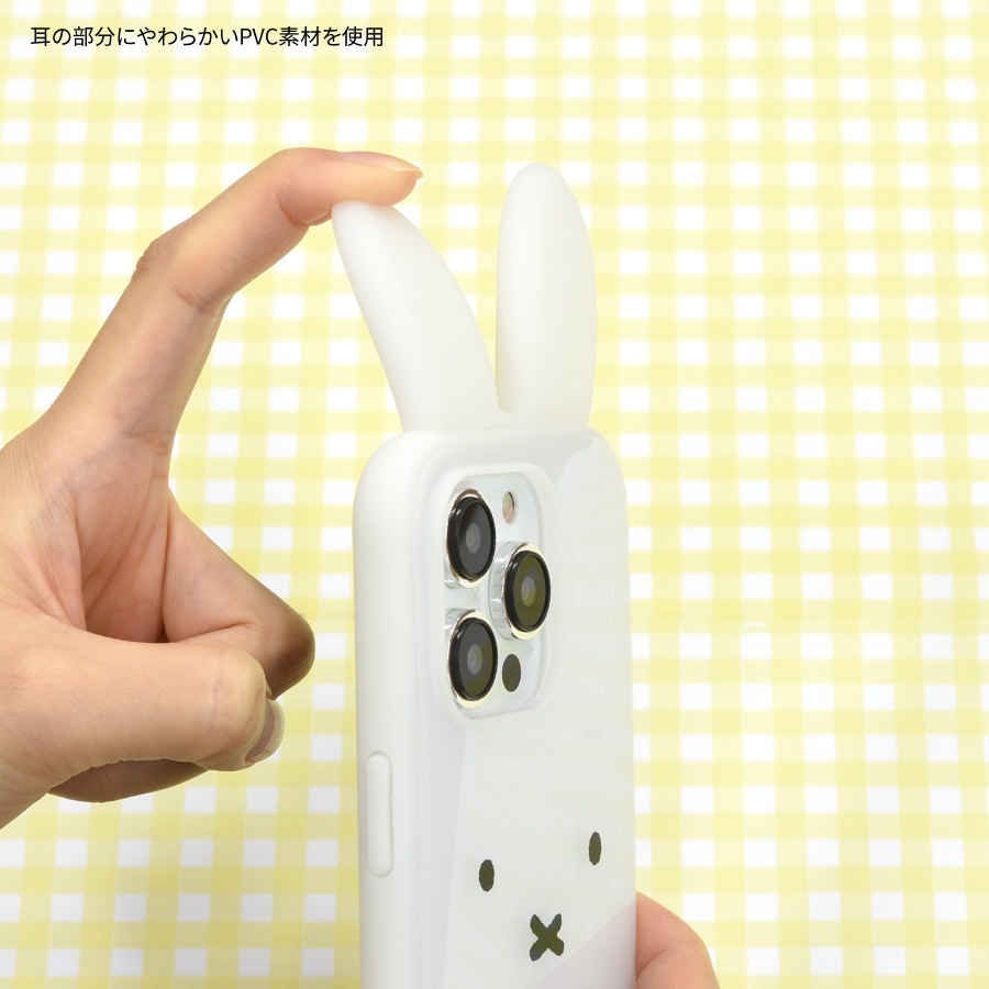 ミッフィー フレーム IIIIfit Clear iPhone15 Pro 対応 ケース