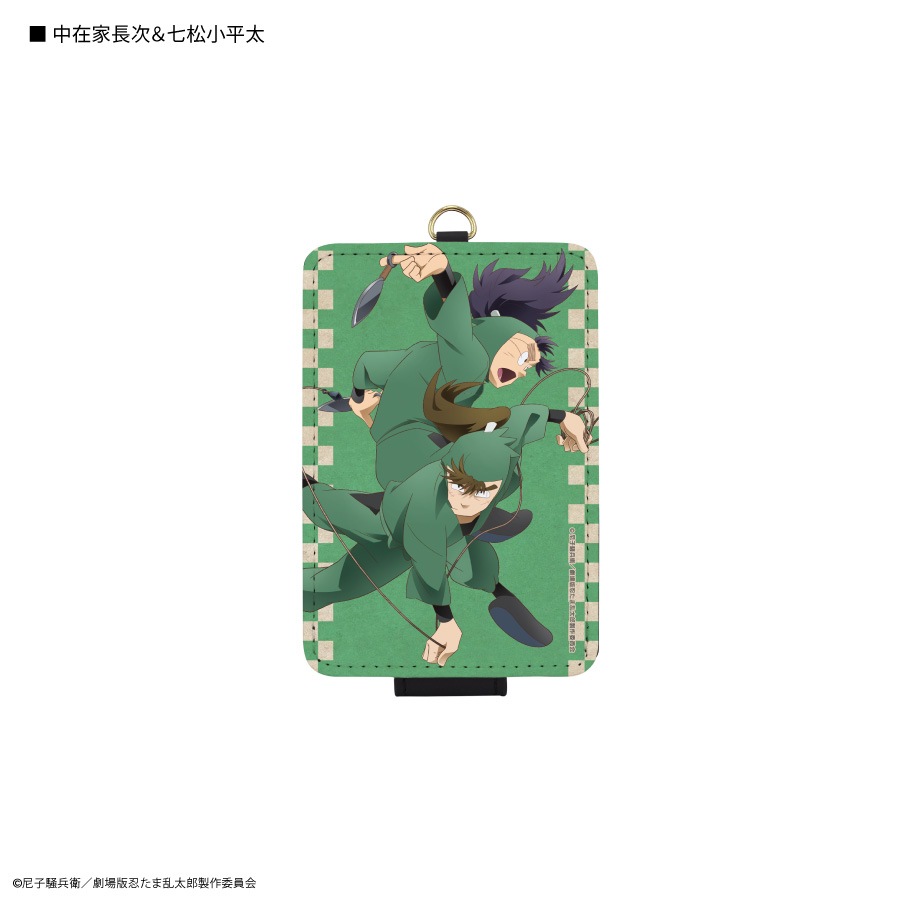 6月下旬発売予定　劇場版 忍たま乱太郎 ICカードケース