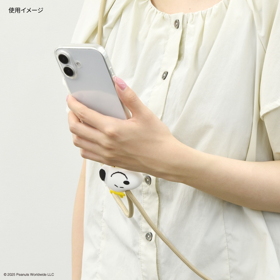 ピーナッツ スヌーピー マルチリングプラス マスコットストラップ