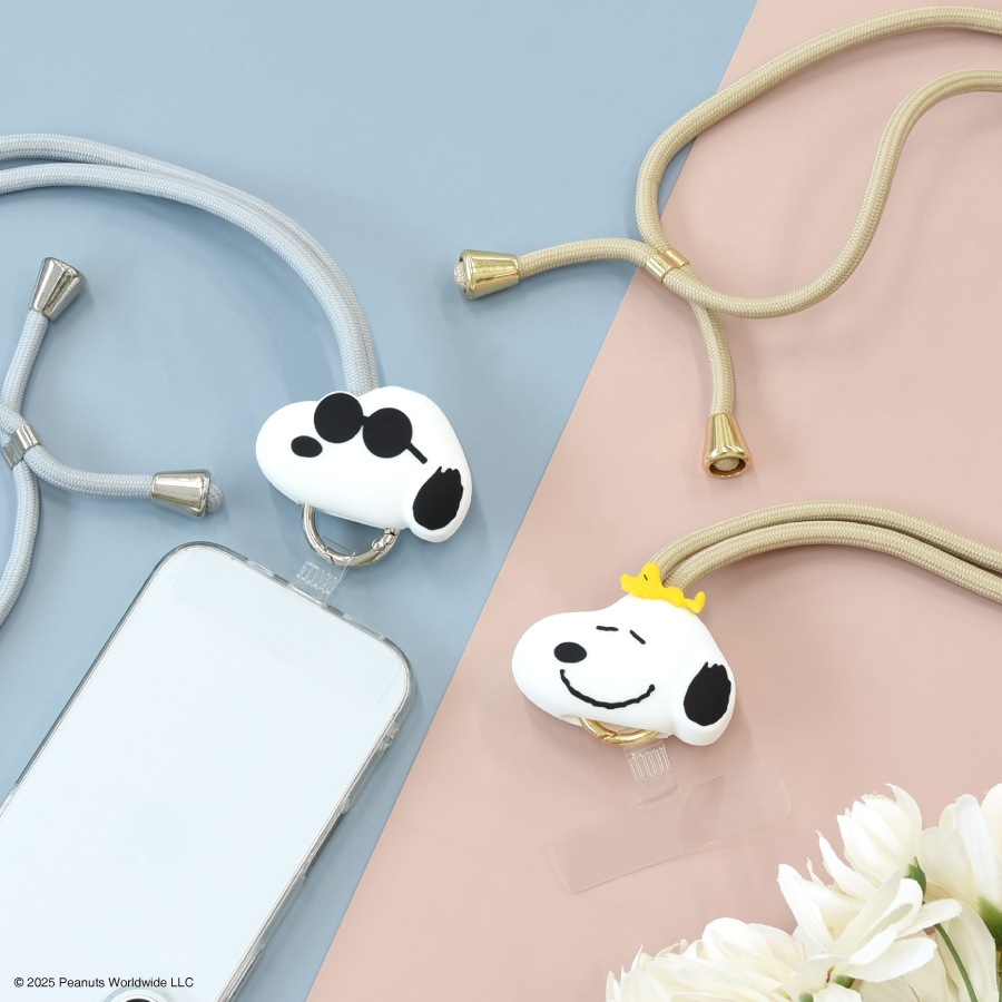 ピーナッツ スヌーピー マルチリングプラス マスコットストラップ