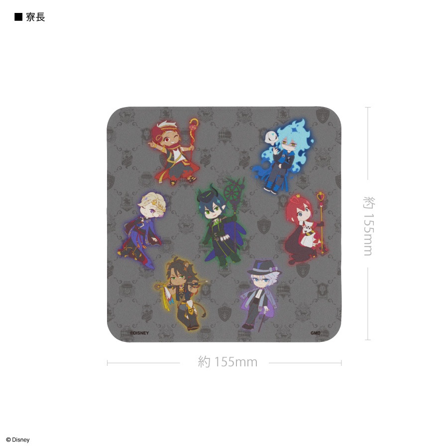 2026年1月下旬発売予定　ディズニー ツイステッドワンダーランド モバイルクリーナー