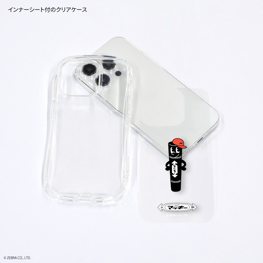 Hi! Mckee iPhone16 Pro 対応 クリスタルクリアケース