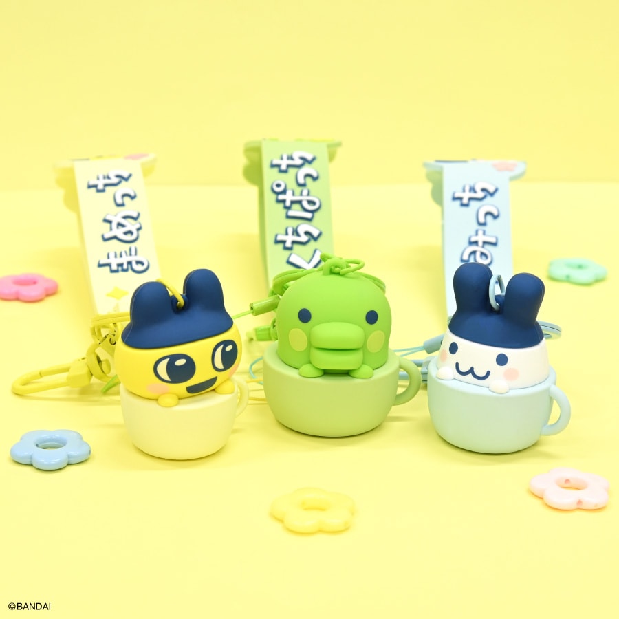 8月中旬発売予定 たまごっち 3Dマスコット 付き ハンドストラップ | た