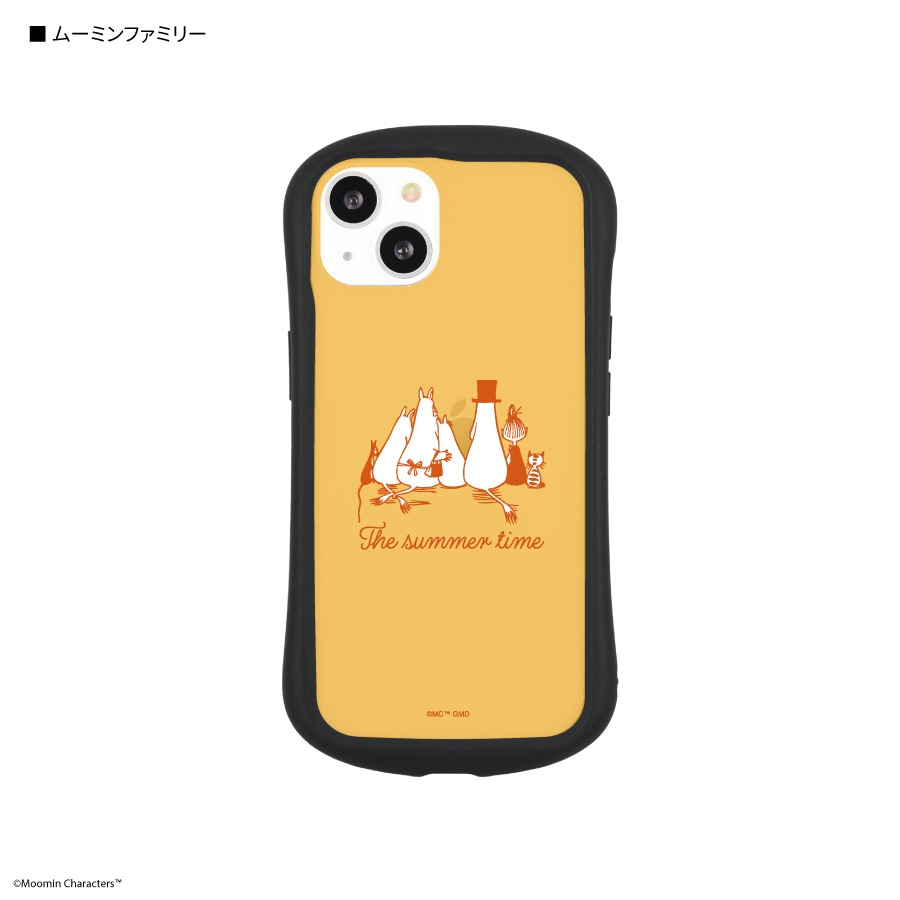 ムーミン【The summer time】 iPhone13対応 ハイブリッドクリア