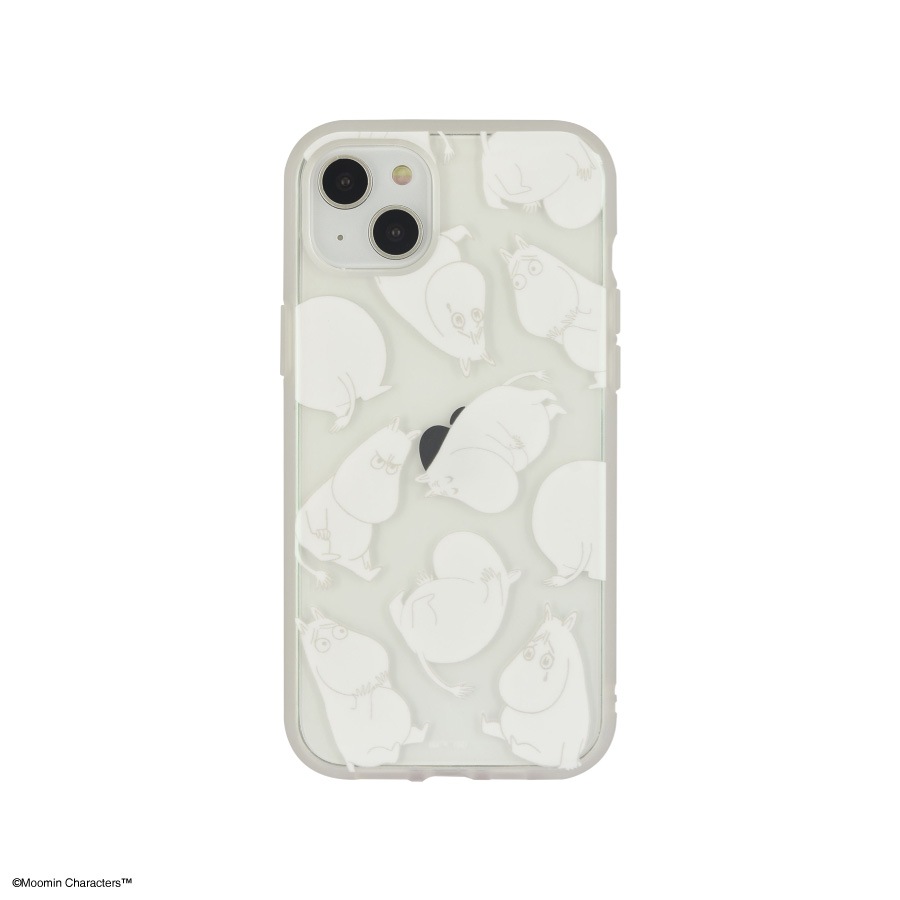 ムーミン IIIIfit Clear iPhone14 Plus 対応 ケース