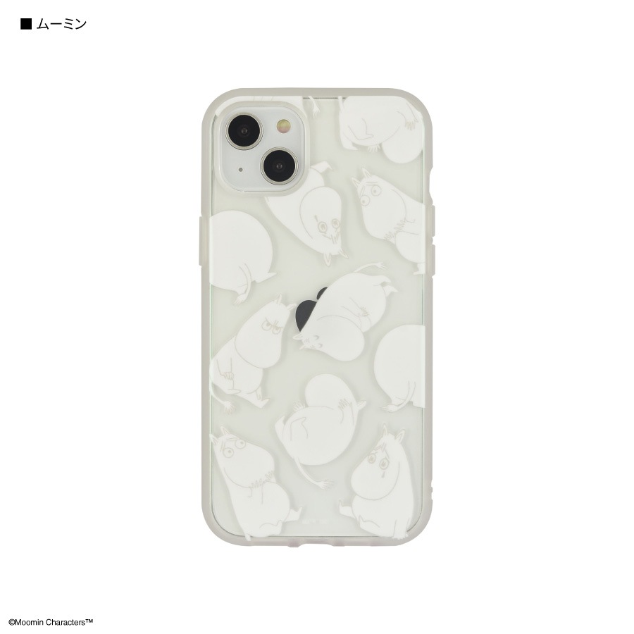 ムーミン IIIIfit Clear iPhone14 Plus 対応 ケース