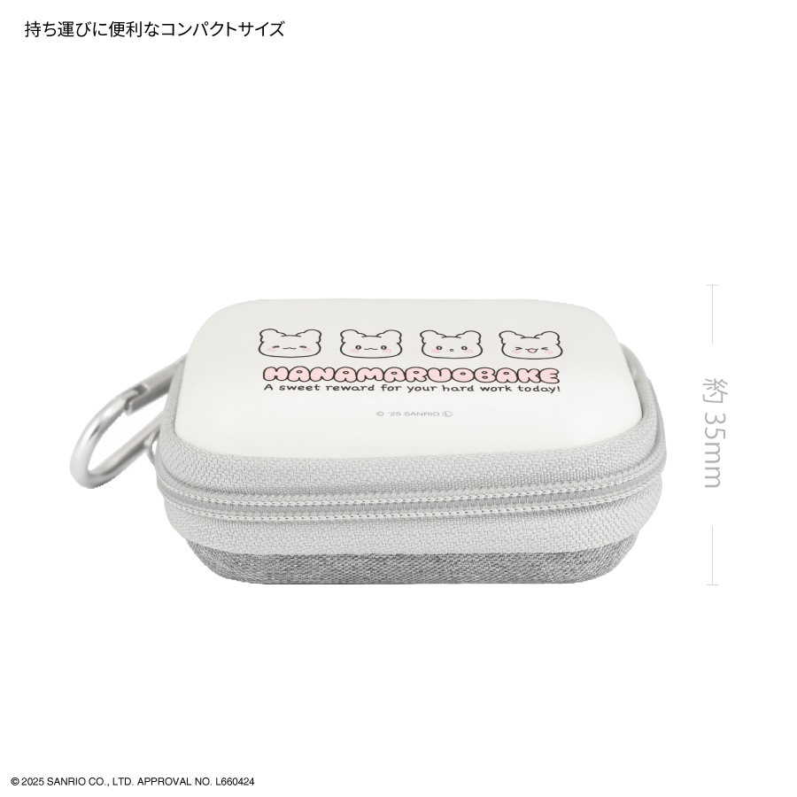 はなまるおばけ パステルスイーツポップデザイン ガジェットポーチSS