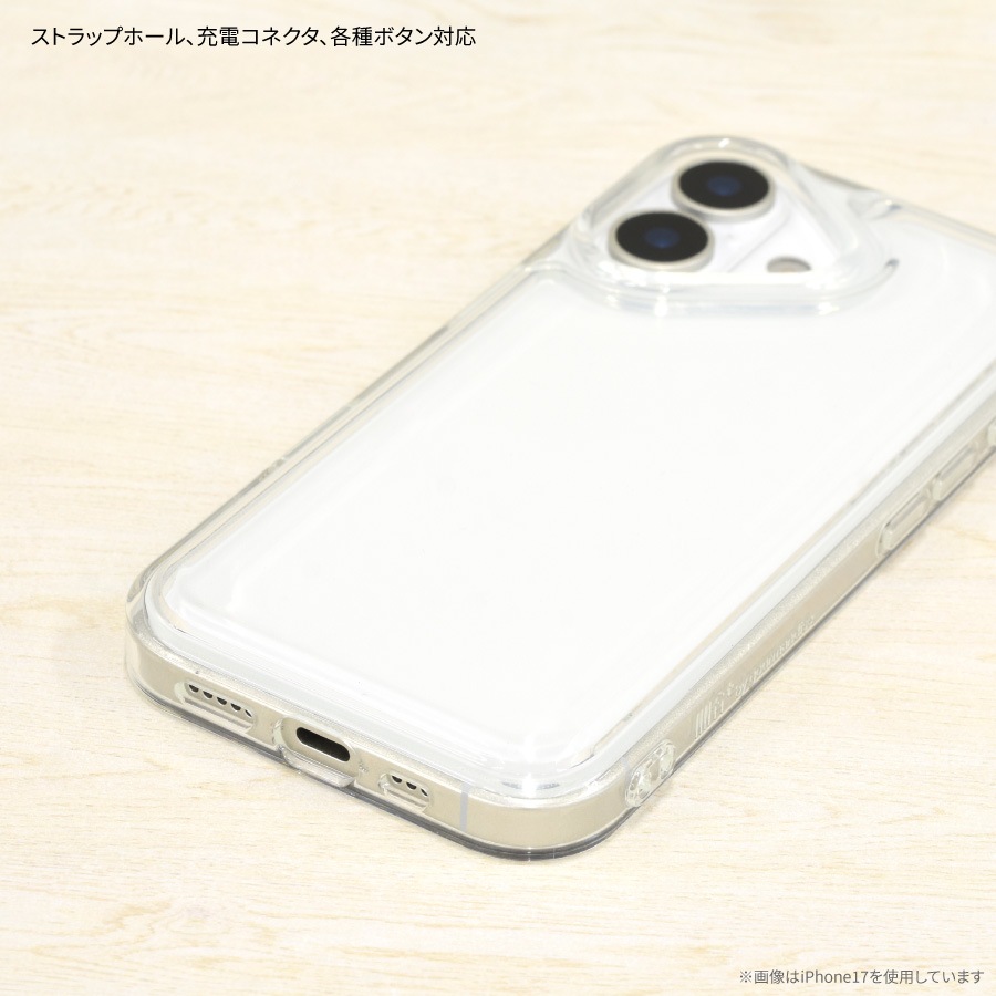 アップルモナ IIIIfit Clear iPhone17 Pro 対応 ケース | オリジナル商品